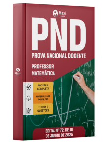 Apostila CNU Professores - Prova Nacional Docente (PND) - 2025