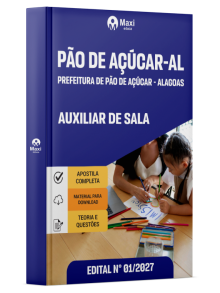 Apostila Prefeitura de Pão de Açúcar - Alagoas - AL