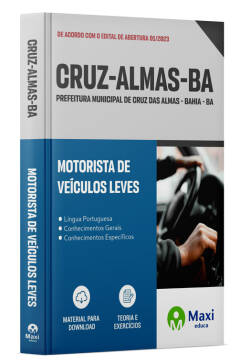 Apostila Prefeitura De Cruz Das Almas - BA - 2023