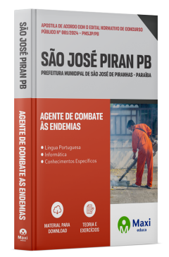 Apostila Prefeitura de São José de Piranhas-PB 2024