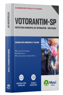 Apostila Prefeitura Municipal de Votorantim-SP 2024