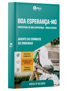 Apostila Prefeitura de Boa Esperança - MG - 2025