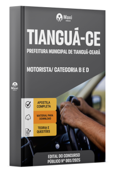 Apostila Prefeitura de Tianguá - CE 2025