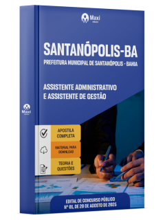 Apostila Prefeitura De Santanópolis - BA - 2025