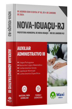 Apostila Prefeitura de Nova Iguaçu - RJ - 2024