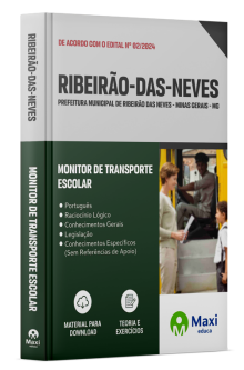 Apostila Prefeitura de Ribeirão das Neves - MG - 2024