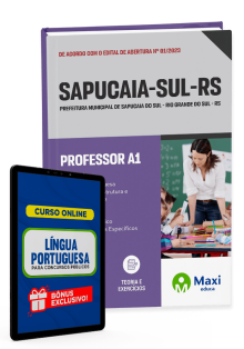 Apostila Prefeitura de Sapucaia do Sul - RS - 2023