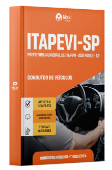 Apostila Prefeitura de Itapevi-SP 2024