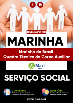 Apostila Digital em PDF da Marinha do Brasil - Quadro Técnico do Corpo Auxiliar da Marinha - MARINHA