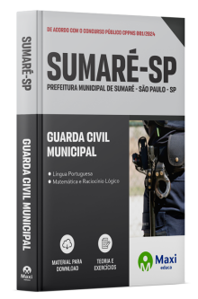 Apostila Prefeitura de Sumaré - SP - 2024