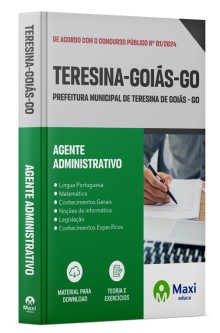 Apostila Prefeitura de Teresina de Goiás - GO - 2024