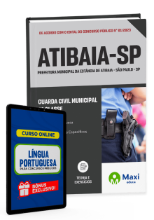 Apostila Prefeitura da Estância de Atibaia - SP - 2023
