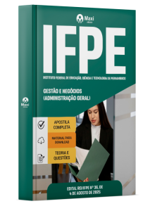 Apostila IFPE - Instituto Federal de Educação, Ciência e Tecnologia de Pernambuco - 2025