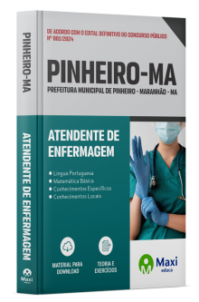 Apostila Prefeitura de Pinheiro - MA - 2024