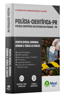 Apostila Polícia Científica - PR - 2024