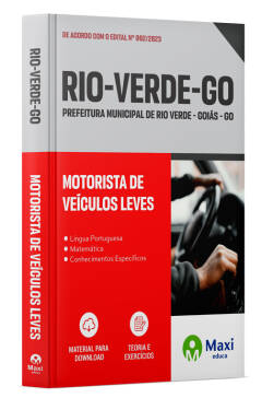 Apostila Prefeitura de Rio Verde - GO - 2023
