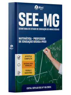 Apostila SEE-MG - Secretaria de Estado de Educação de Minas Gerais - 2025