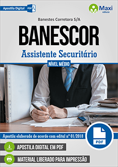 Apostila Digital em PDF do Banestes Corretora S/A - BANESCOR
