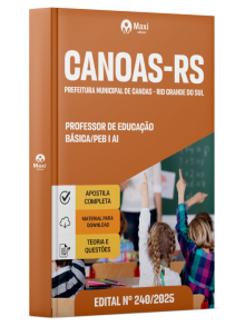 Apostila Prefeitura de Canoas - RS - 2025