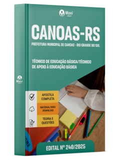 Apostila Prefeitura de Canoas - RS - 2025