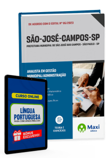 Apostila Prefeitura de São José dos Campos - SP - 2023