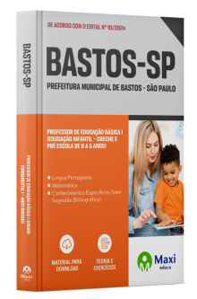 Apostila Prefeitura de Bastos - SP 2024