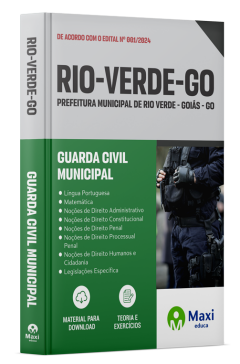 Apostila Prefeitura de Rio Verde - GO - 2024
