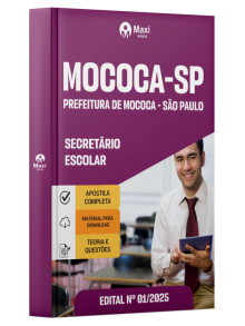 Apostila Prefeitura de Mococa - SP - 2025
