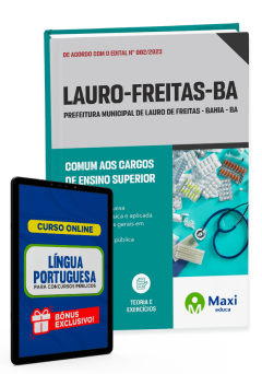 Apostila Prefeitura de Lauro de Freitas - BA - 2023