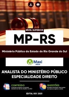 Apostila Ministério Público do Rio Grande do Sul - MP-RS