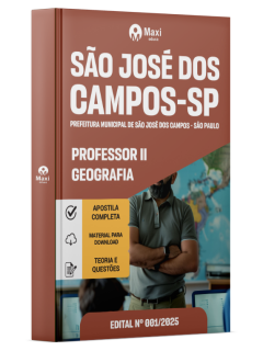 Apostila Prefeitura de São José dos Campos - SP 2025