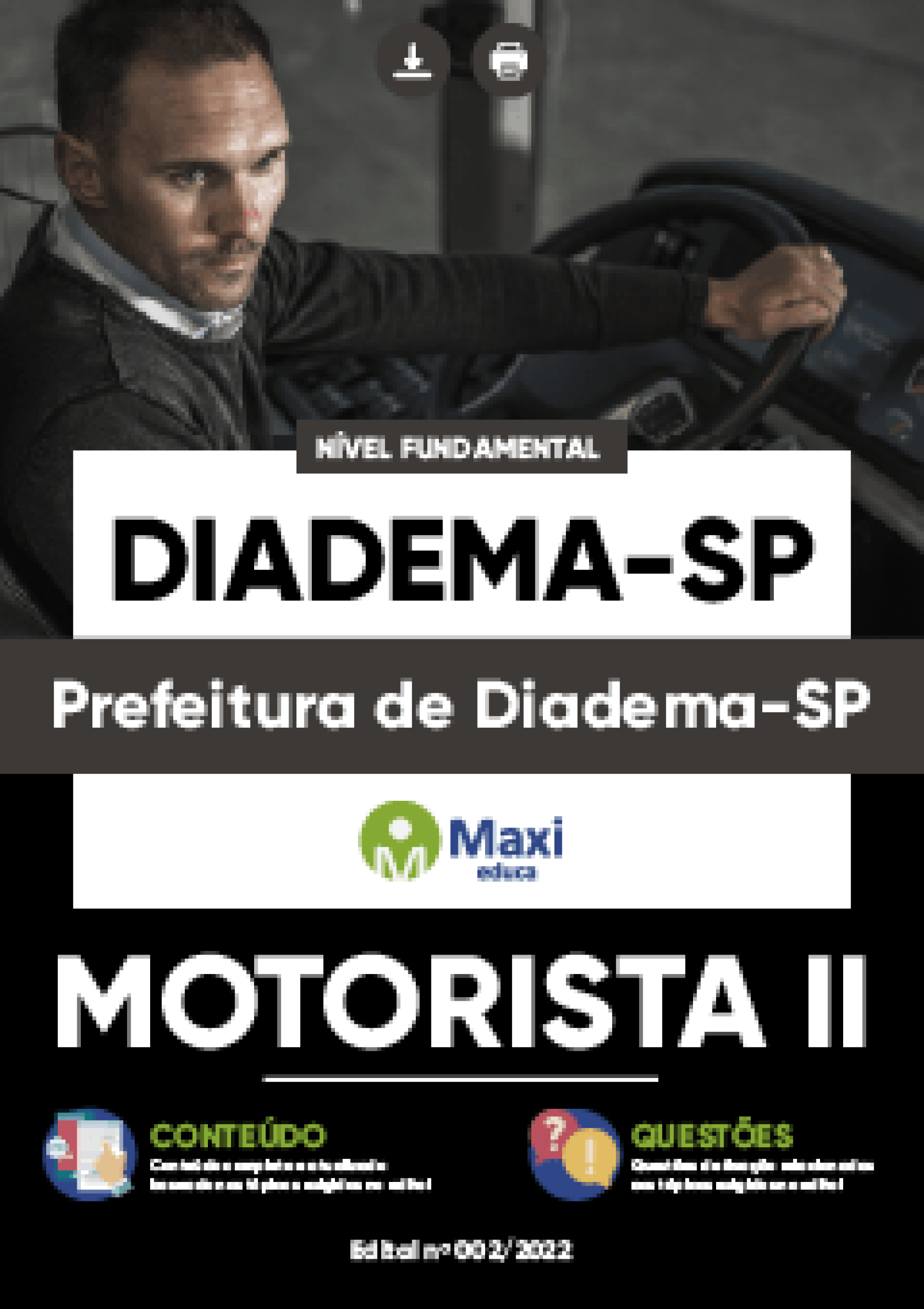 Apostila Digital em PDF da Prefeitura de Diadema-SP