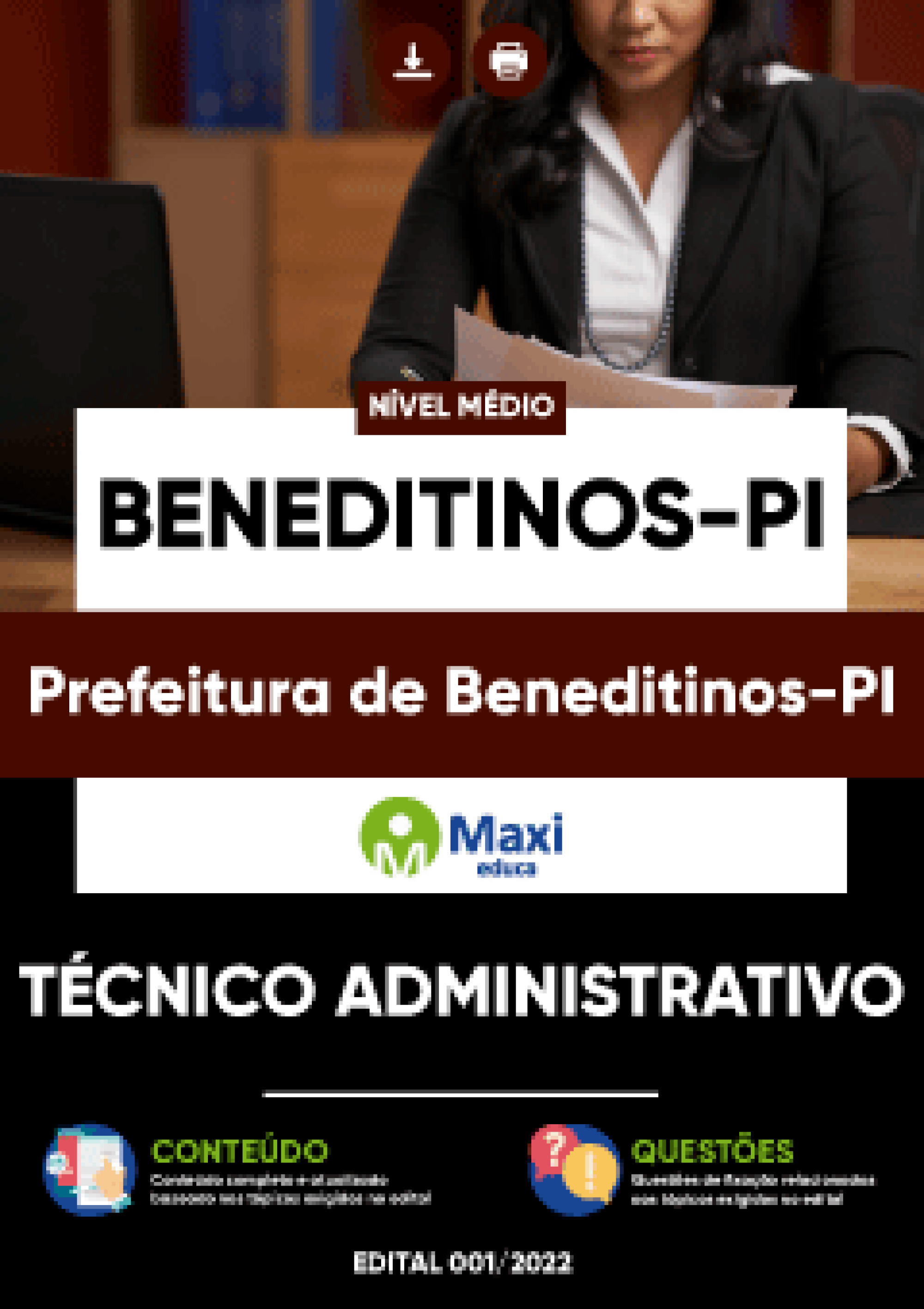 Apostila Prefeitura de Beneditinos-PI 2022