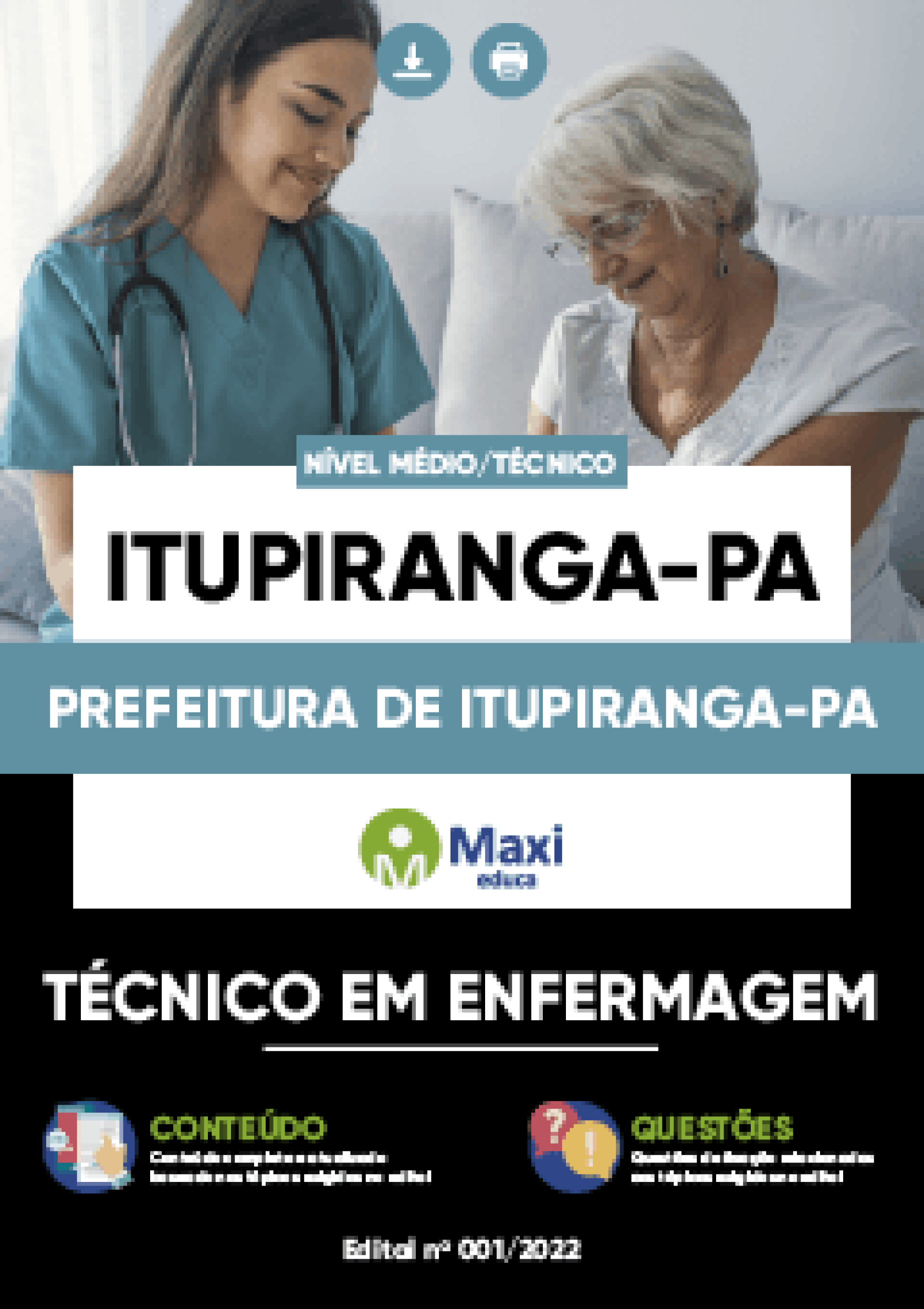 Apostila Digital em PDF da Prefeitura de Itupiranga-PA