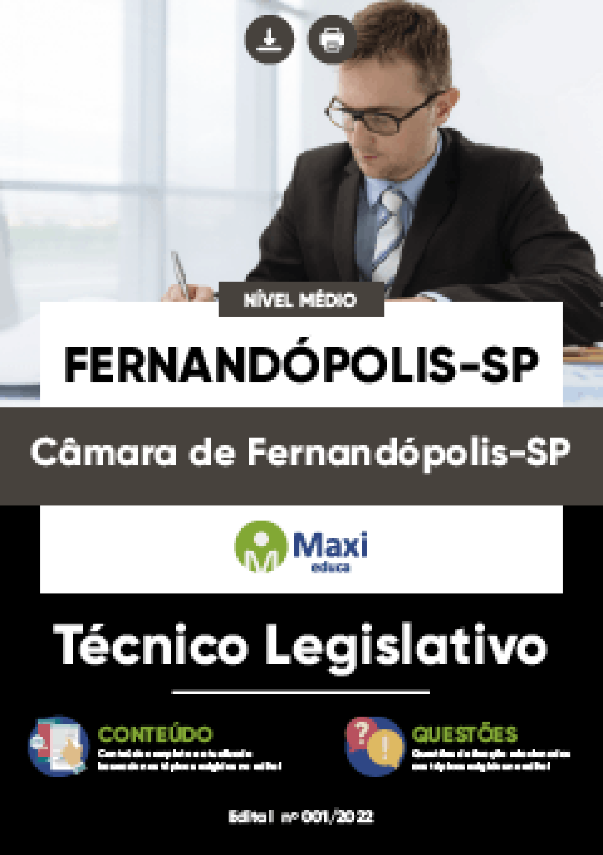 Apostila Digital em PDF da Câmara de Fernandópolis-SP