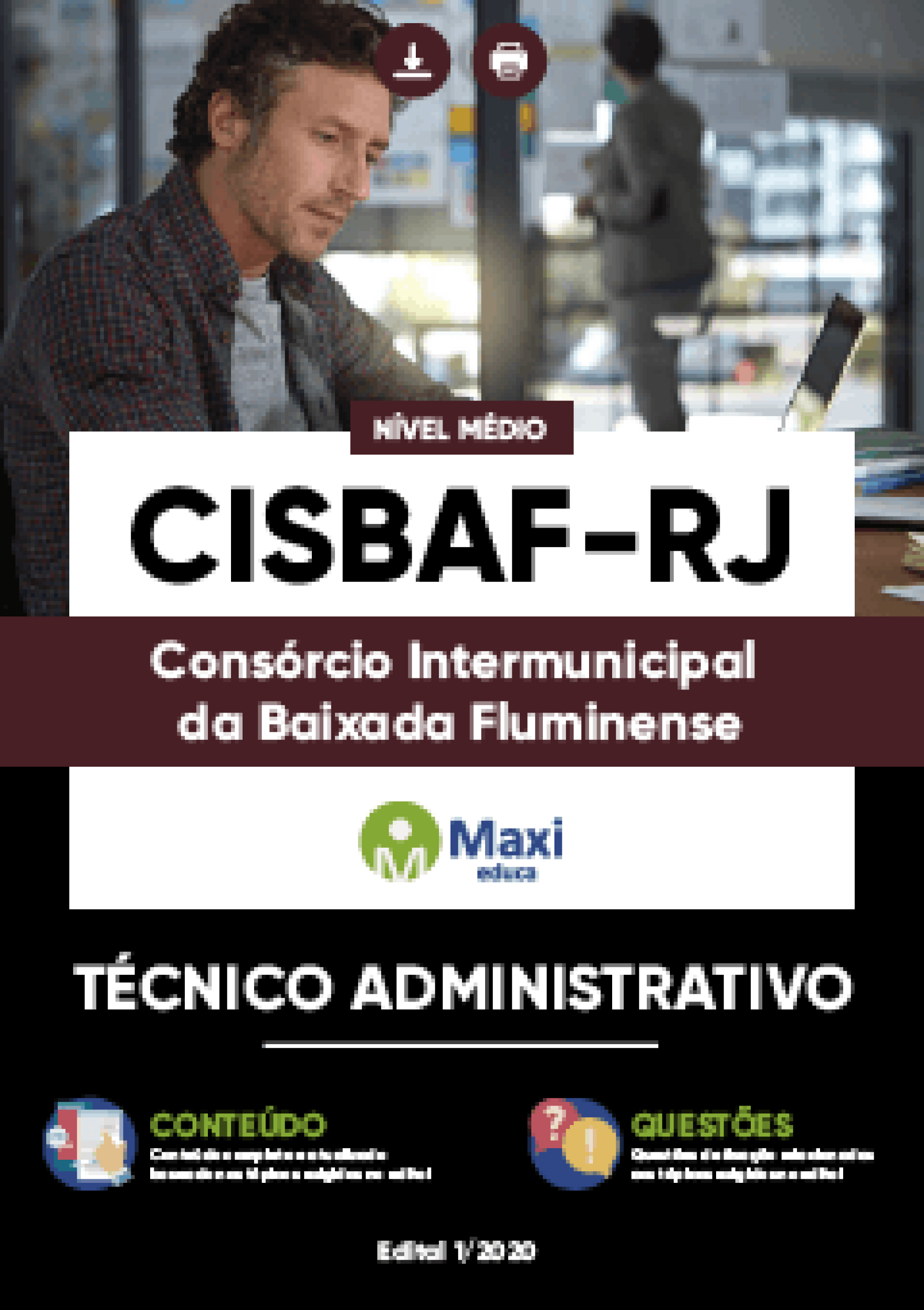 Apostila Digital em PDF do Consórcio Intermunicipal da Baixada Fluminense - CISBAF-RJ