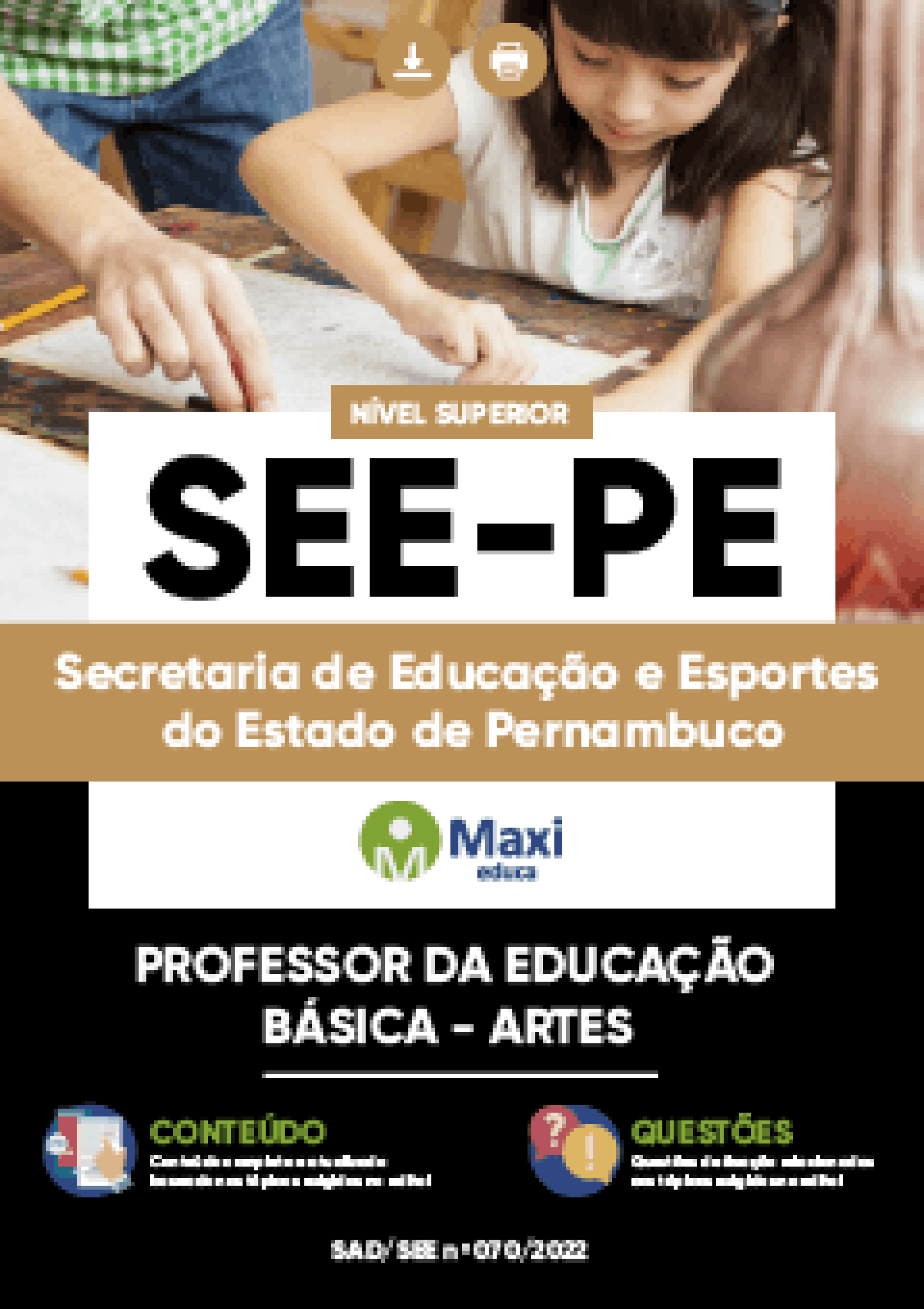 Apostila Digital em PDF Secretaria de Educação e Esportes do Estado de Pernambuco - SEE-PE