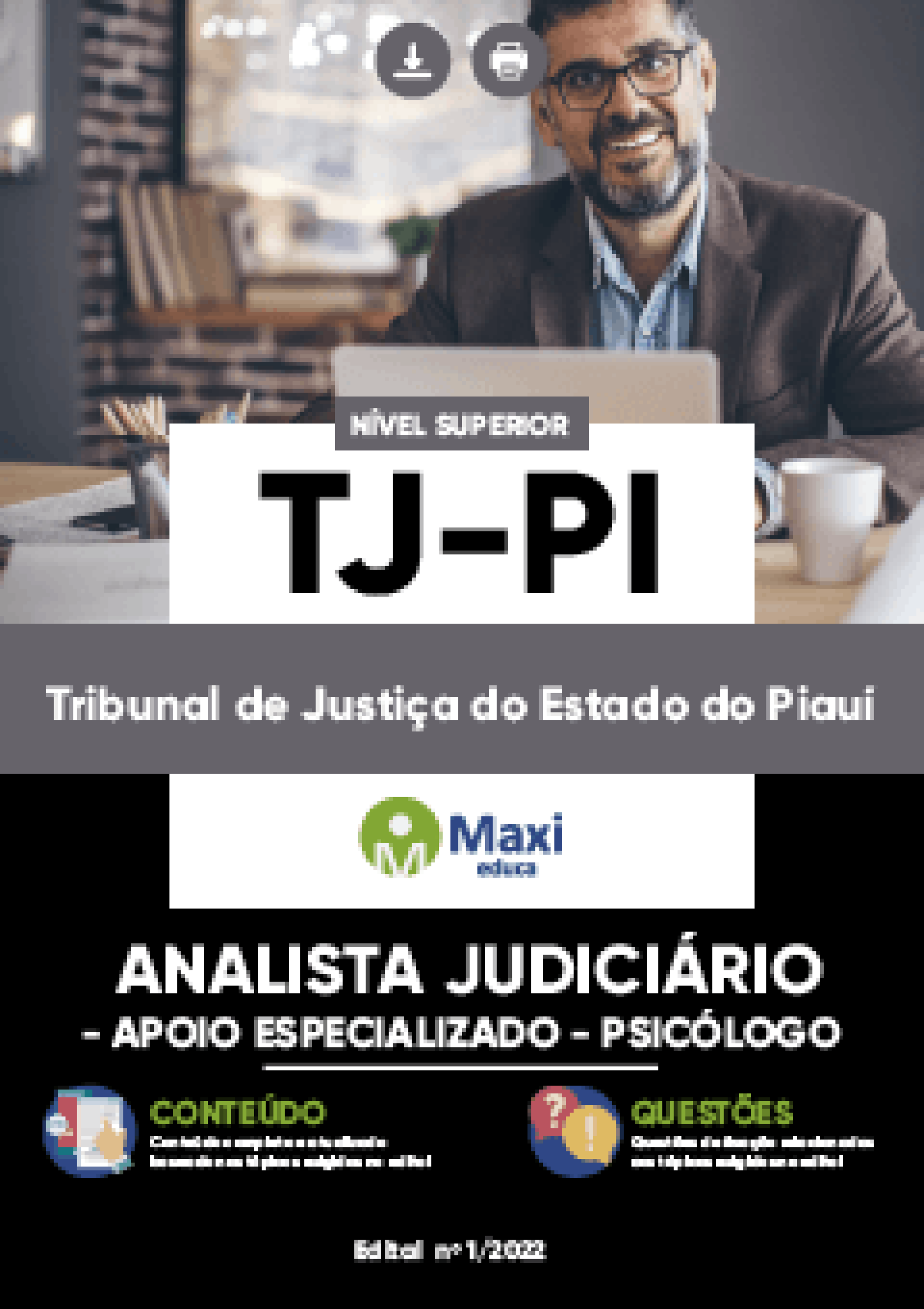 Apostila Digital em PDF do Tribunal de Justiça do Estado do Piauí - TJ-PI