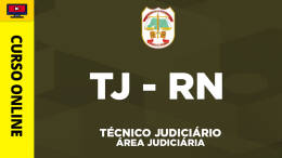 Curso TJ-RN - Técnico Judiciário – Área Judiciária
