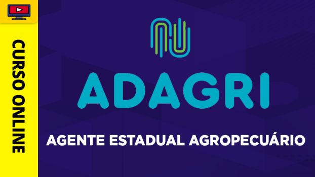 Curso ADAGRI - CE - Agente Estadual Agropecuário - 