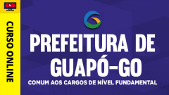 Prefeitura de Guapó-GO - Comum aos Cargos de Nível Fundamental