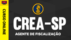 CREA-SP - Agente de Fiscalização