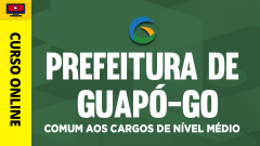Prefeitura de Guapó-GO - Comum aos Cargos de Nível Médio