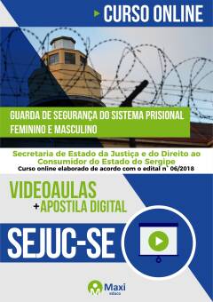 Guarda de Segurança do Sistema Prisional - Feminino e Masculino