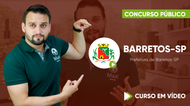 Curso da Prefeitura de Barretos-SP - Guarda Civil Municipal (Feminino e Masculino)