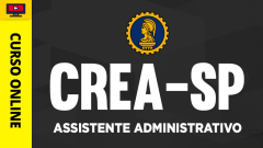 Curso CREA-SP - Assistente Administrativo