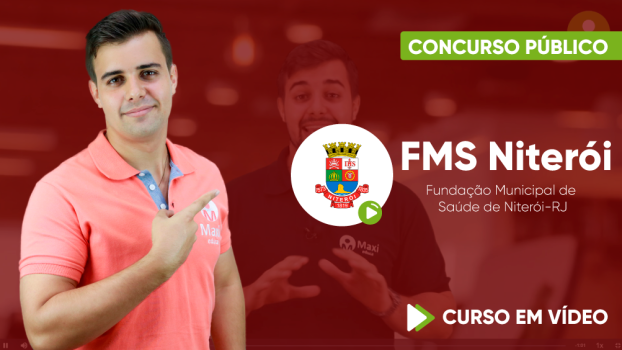 Curso Fundação Municipal de Saúde de Niterói-RJ - FMS Niterói - Assistente Administrativo